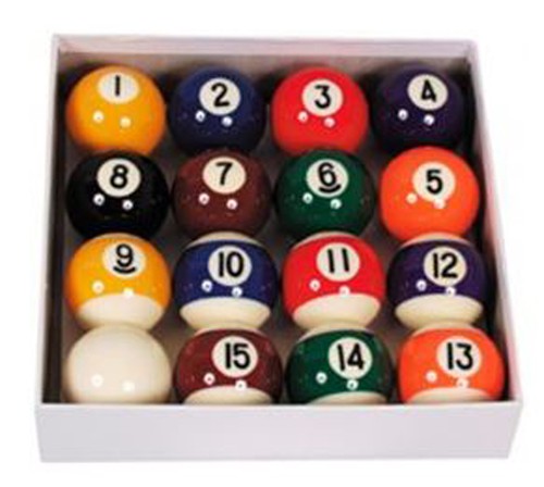 Pool billard kugelsatz - billard-kugelsatz, 57,2