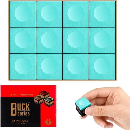 Billardkreide blau stück - 12,